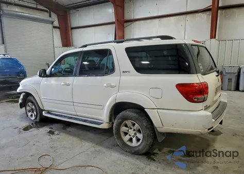 2006 Toyota Sequoia Sr5 z USA, uszkodzony, nr VIN 5TDBT44A36S259646